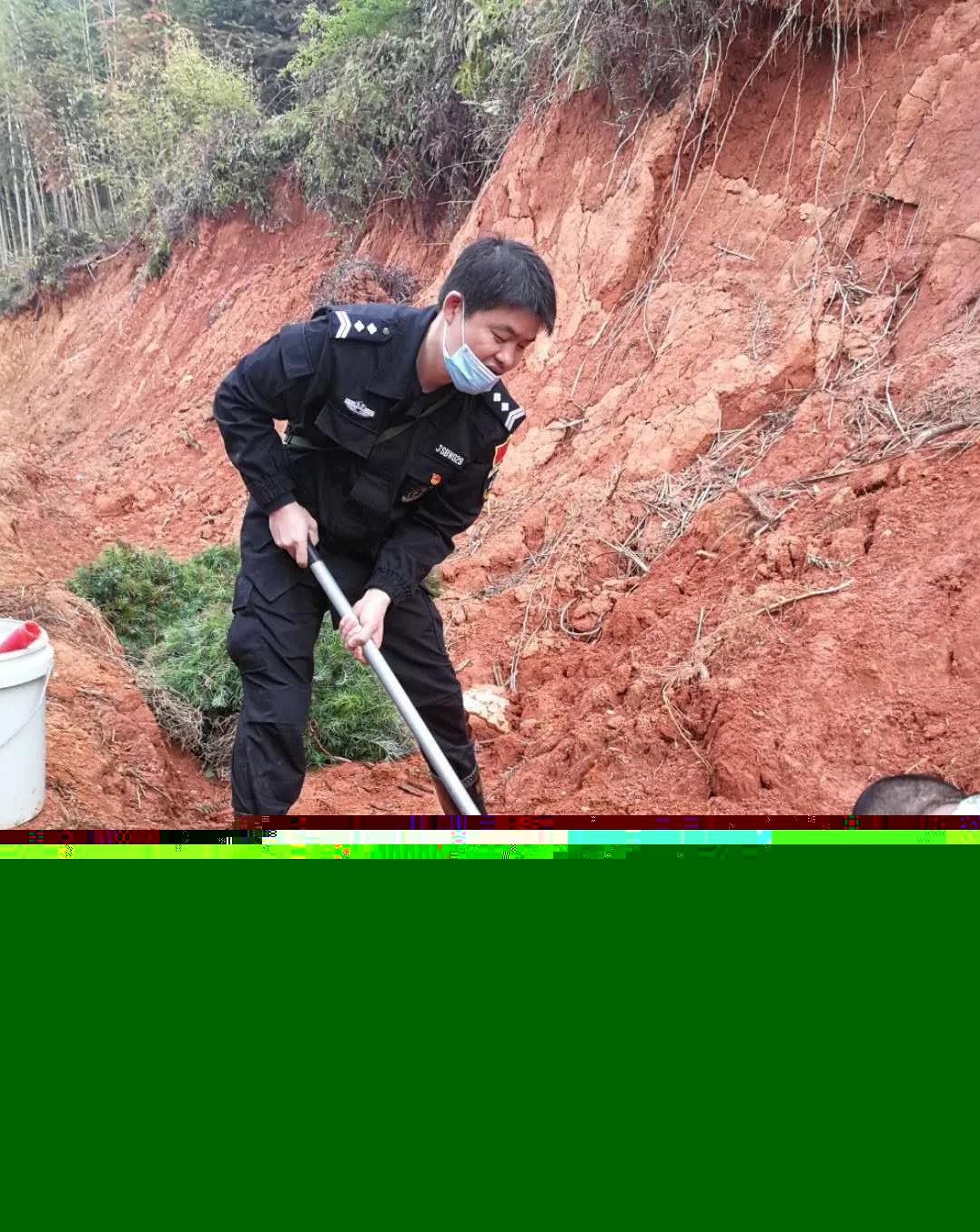 青山掛白我復綠 防疫復工添色彩 ——資源保護部義務突擊隊工作紀實 青山掛白我復綠 防疫復工添色彩 ——資源保護部義務突擊隊工作紀實