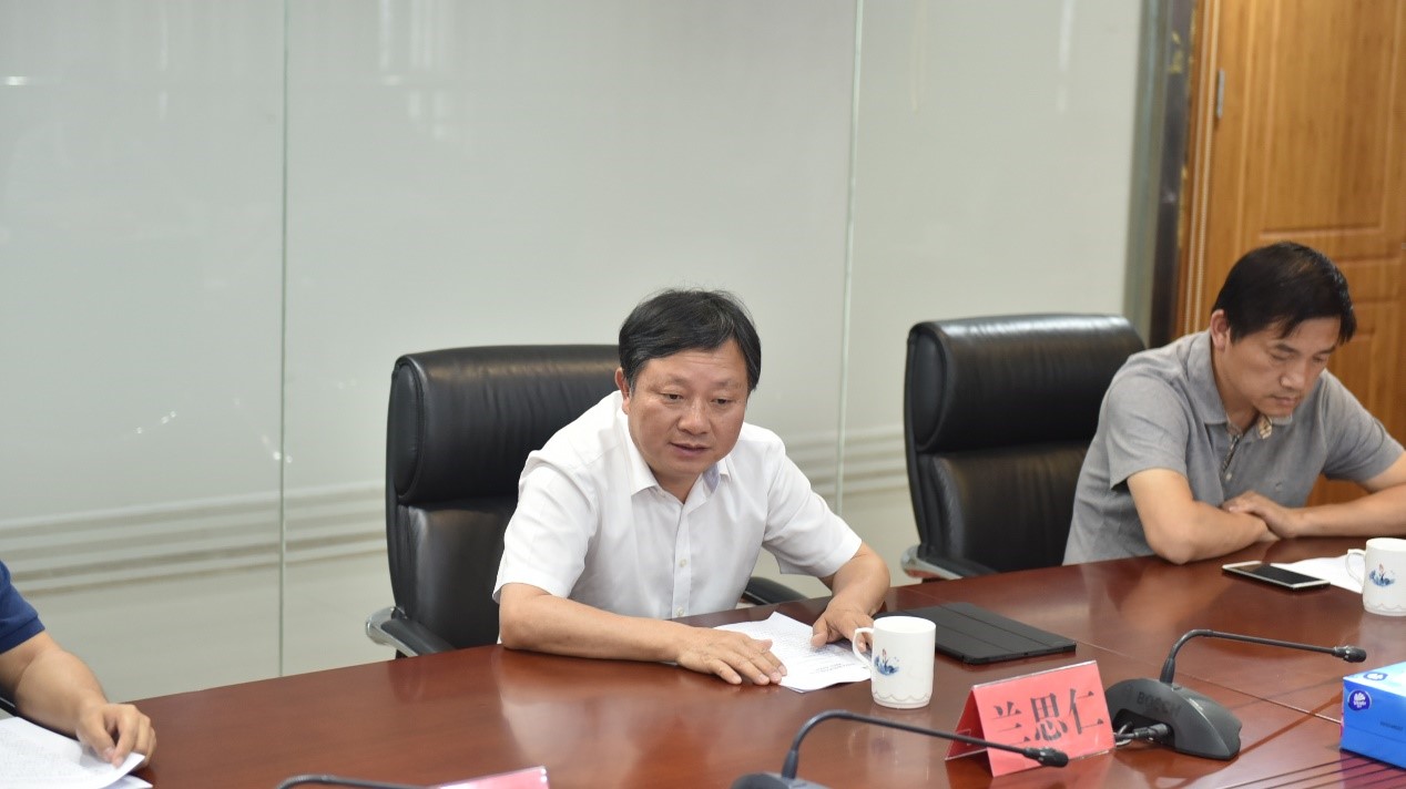 福建農林大學校長蘭思仁一行蒞臨福建金森調研 福建農林大學校長蘭思仁一行蒞臨福建金森調研