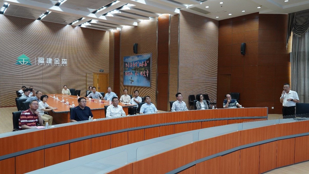 上海虹口區(qū)代表團到福建金森調研