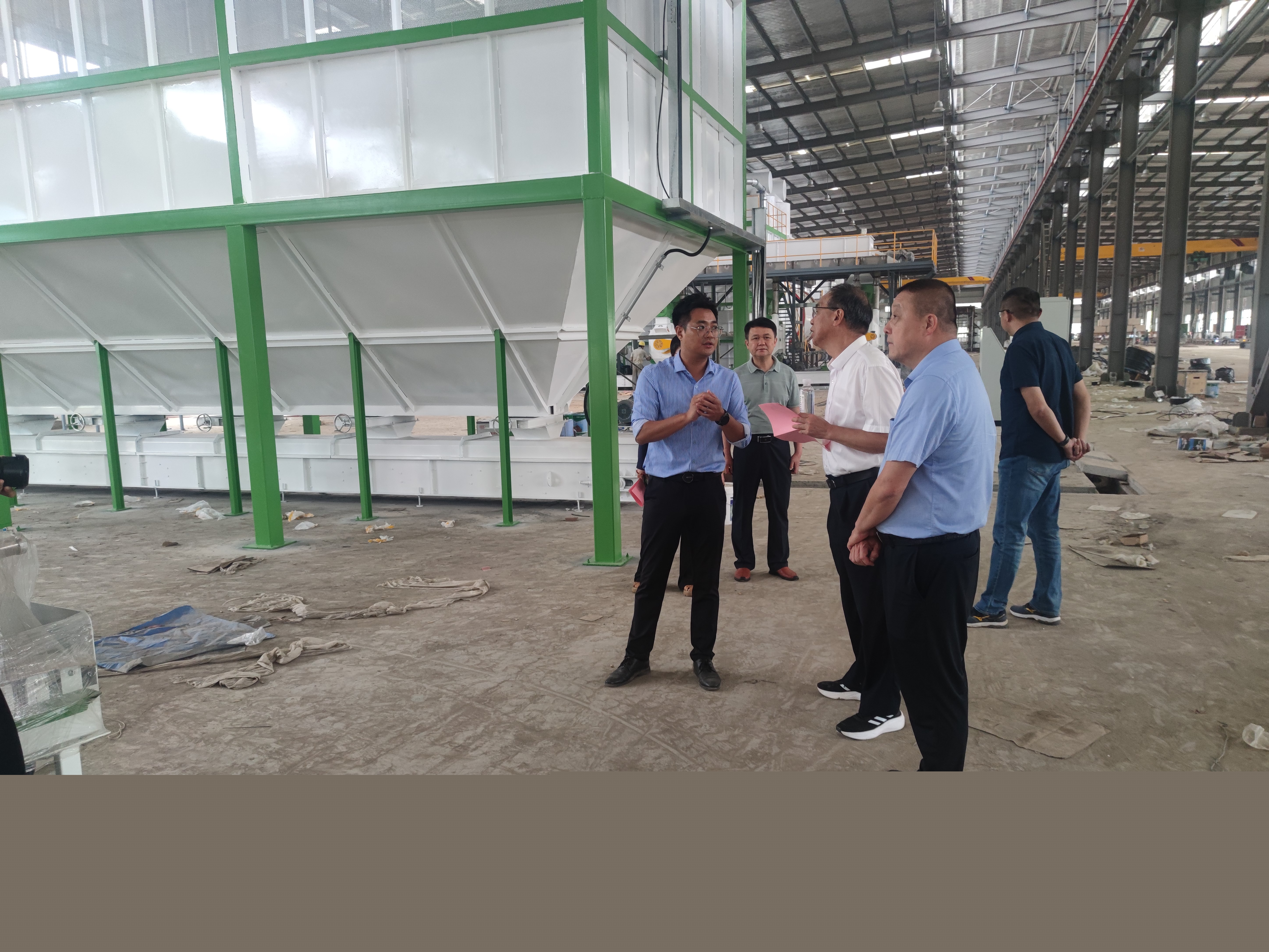 市政協蒞臨福建金森調研生物質顆粒項目